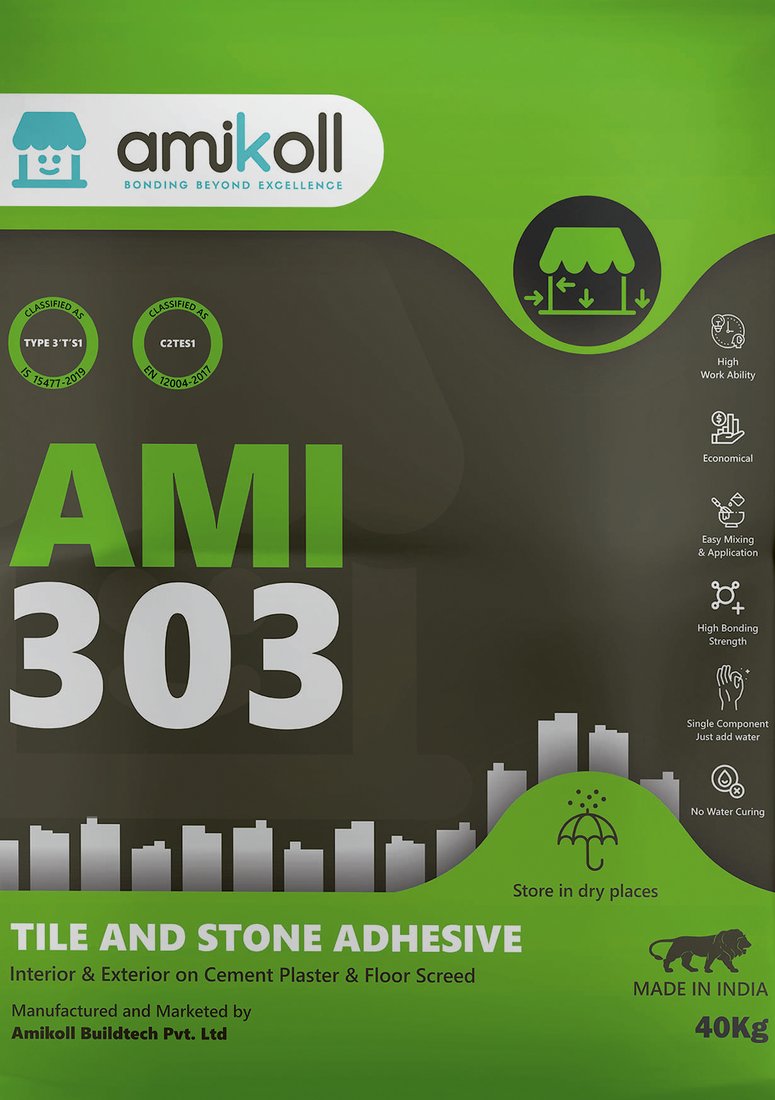 AMI 303 — Heavy-Duty & Stone Fixing Adhesive
